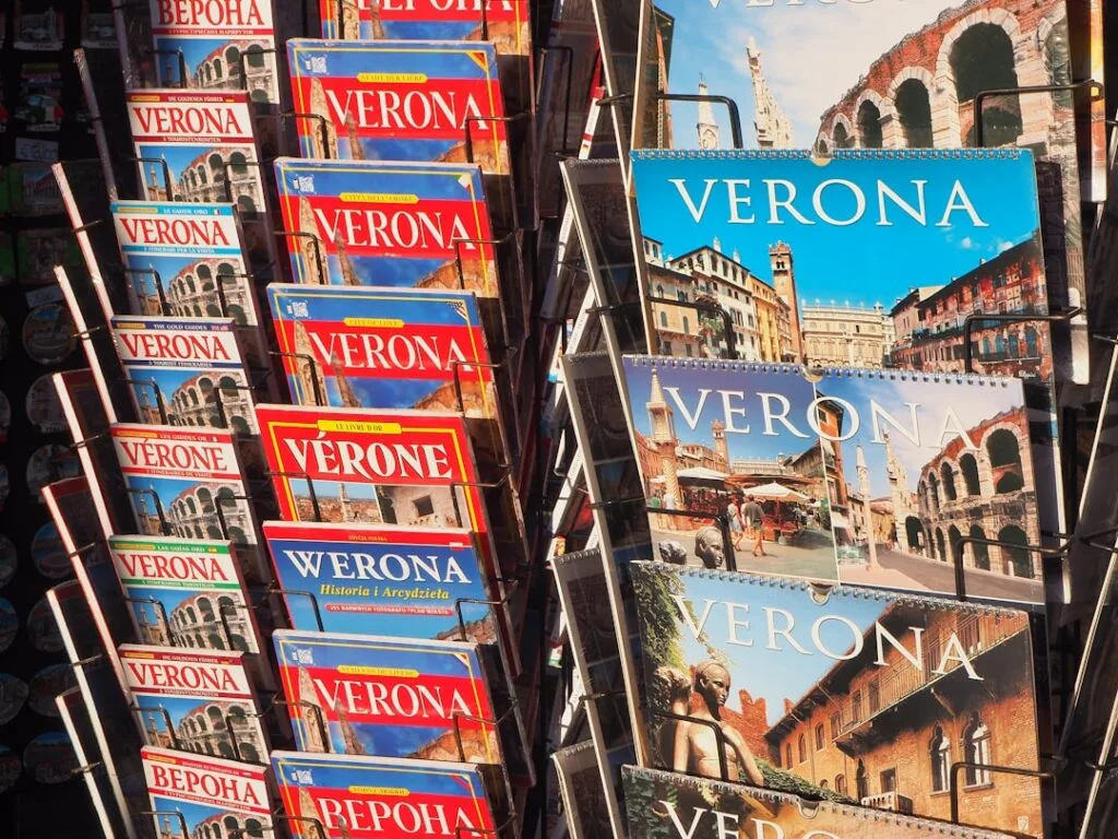 Verona Touristeninformations-Büro Karte