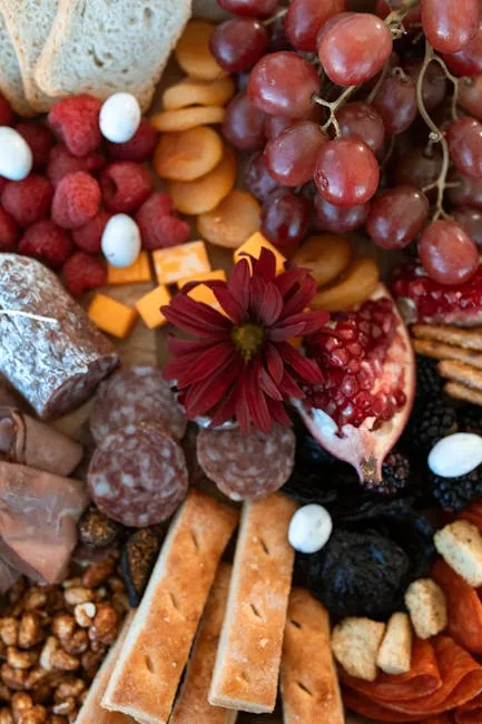 Osterplatte Verona mit Salami, Käse und Colomba
