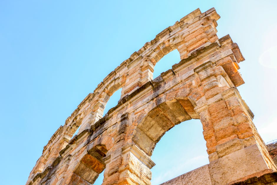 Arena di Verona exterior midday clear sky